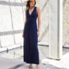 V-Neck Maxi Dress