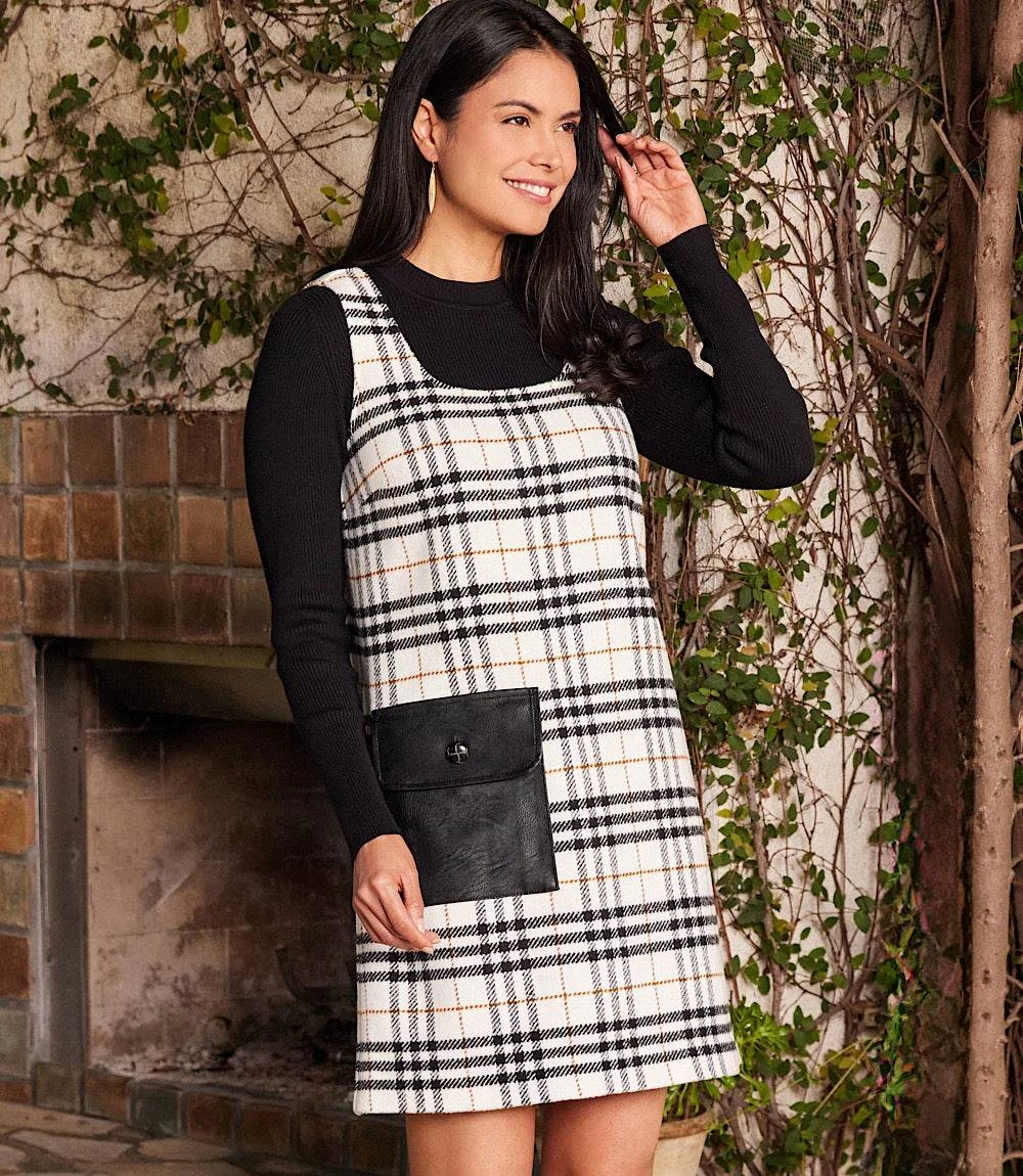 Plaid Shift Dress 1 Plaid Shift Dress