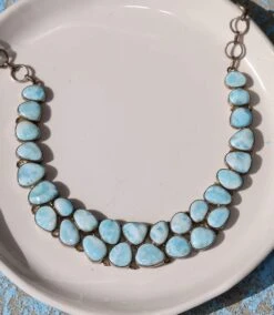 Larimar Station Necklace 14 Larimar Station Necklace -Karen Kane Store 186864CF 6223 482E B016 4C9463EC40B9