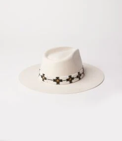 Hand-Beaded Wool Rancher Hat -Karen Kane Store 1D50DB2A CE66 4319 A6F0 3C74B56EA32D