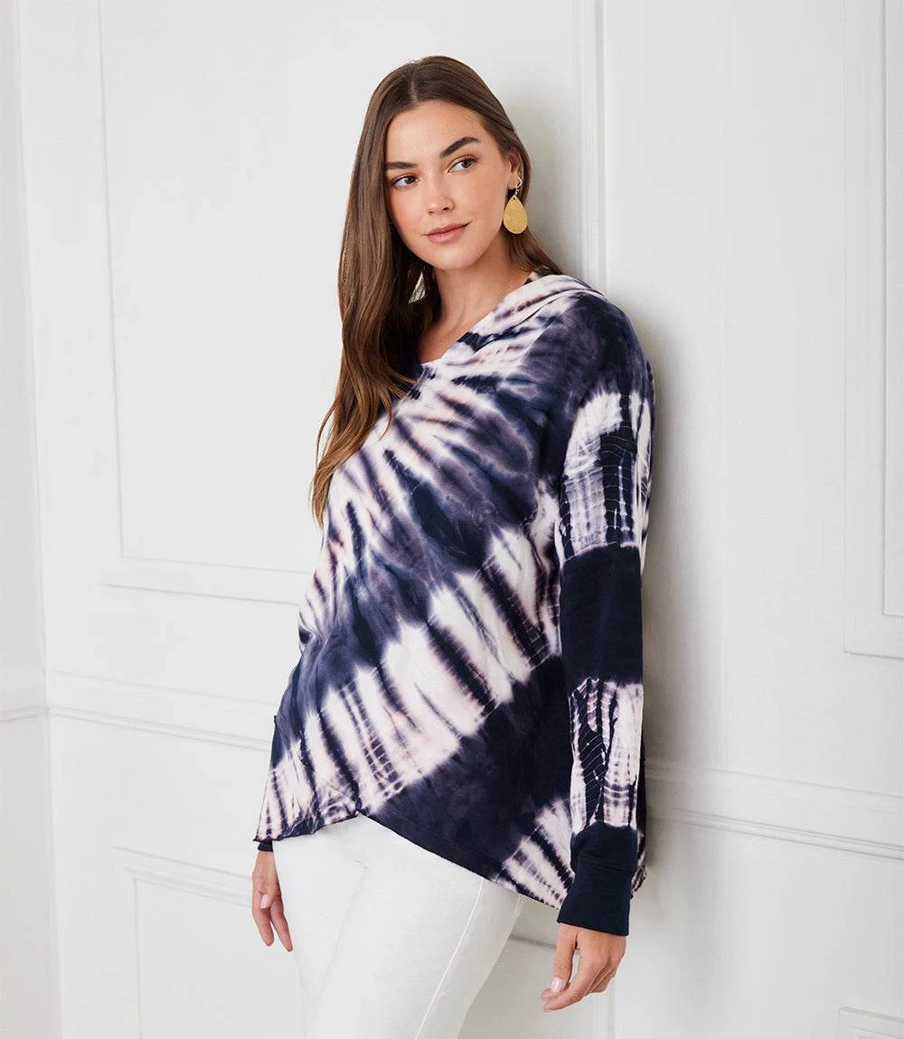 Petite Size Asymmetric Hem Hoodie 2 Petite Size Asymmetric Hem Hoodie - Image 2