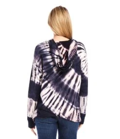 Petite Size Asymmetric Hem Hoodie 10 Petite Size Asymmetric Hem Hoodie -Karen Kane Store 1L24013P TD karenkane 2024 winter 00 3