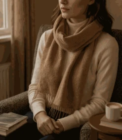 Merino Wool Fringed Scarf 15 Merino Wool Fringed Scarf -Karen Kane Store 25AAAC31 FBE7 4F4A 914C BA138EF887E8