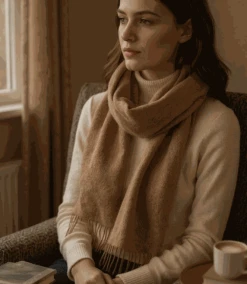 Merino Wool Fringed Scarf 13 Merino Wool Fringed Scarf -Karen Kane Store 27586AE6 2C02 4613 B6E0 95E8EB902B85