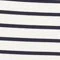 Plus Size Stripe 3/4 Sleeve Boatneck Top 4 Plus Size Stripe 3/4 Sleeve Boatneck Top - Image 4