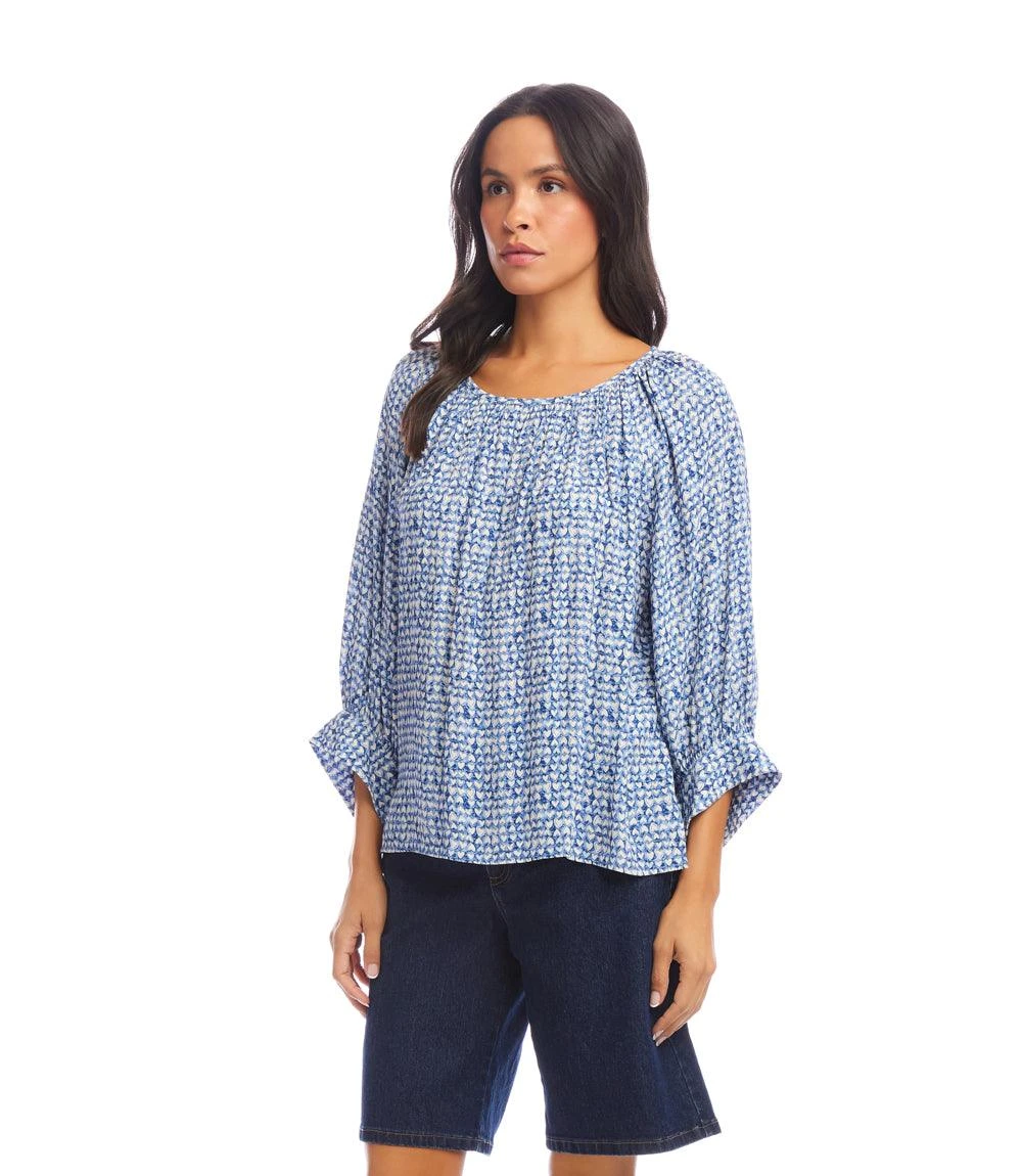 Petite Size Blouson Sleeve Top 3 Petite Size Blouson Sleeve Top - Image 3