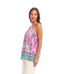 Keyhole Tank 7 Keyhole Tank -Karen Kane Store 2L29401 PRT KK 2025 Summer 00 2