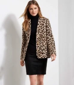 Animal Jacquard Blazer 12 Animal Jacquard Blazer -Karen Kane Store 3E76D30D 251E 44FE AA3D BEA191278073