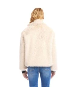 Cropped Faux Fur Jacket -Karen Kane Store 3L09902 STO karenkane 2025 fall 00 8