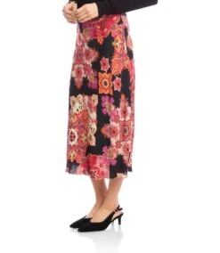 Petite Size Bias Cut Midi Skirt 9 Petite Size Bias Cut Midi Skirt -Karen Kane Store 3L37200P PRT karenkane 2025 fall 00 3