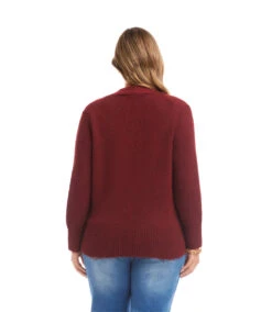 Plus Size Wrap Sweater 6 Plus Size Wrap Sweater -Karen Kane Store 3L89126W WIN karenkane 2025 fall 00 3