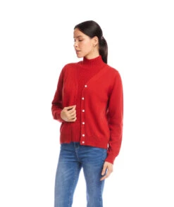 V-Neck Cardigan Sweater 16 V-Neck Cardigan Sweater -Karen Kane Store 3L89144 TOM karenkane 2025 fall 00 6
