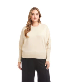 Plus Size Dolman Sleeve Sweater