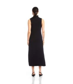 Sleeveless Turtleneck Sweater Dress 12 Sleeveless Turtleneck Sweater Dress -Karen Kane Store 3L89172 BLK karenkane 2025 fall 00 4