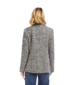 Petite Size Tweed Blazer 12 Petite Size Tweed Blazer -Karen Kane Store 3L90103P BOW karenkane 2025 fall 00 3