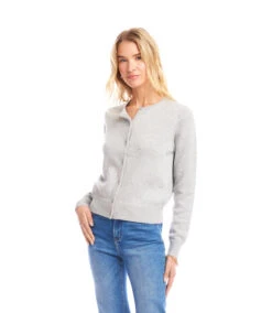 Pearl Cardigan Sweater -Karen Kane Store 3N89158 GRA karenkane 2025 fall 00 2