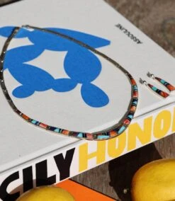 Multi Color Turquoise Inlay Necklace & Earring Set 14 Multi Color Turquoise Inlay Necklace & Earring Set -Karen Kane Store 414394A9 7C40 44A9 AA8A 6254E7E59F3A