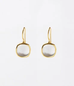 Gemstone Bezel Drop Earrings 8 Gemstone Bezel Drop Earrings -Karen Kane Store 4D79AAF9 519A 423B 8EC9 735386CF5F70