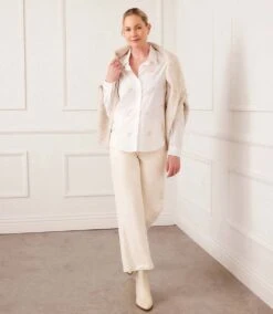 Embellished Button Up Shirt 14 Embellished Button Up Shirt -Karen Kane Store 4L51009 OWH karenkane 2024 winter 00