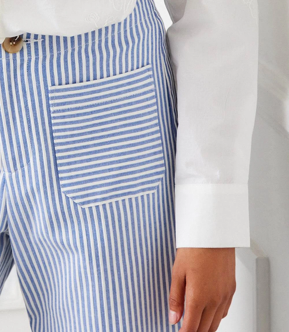 Stripe Cropped Pants 9 Stripe Cropped Pants - Image 9