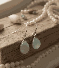 Faceted Aquamarine Teardrop Earrings 12 Faceted Aquamarine Teardrop Earrings -Karen Kane Store 5D2D12C3 A5F9 467C A7C0 E5574AFA4193