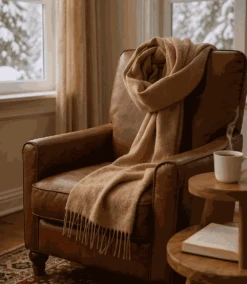 Merino Wool Fringed Scarf 16 Merino Wool Fringed Scarf -Karen Kane Store 890F4C83 18C8 44CC 9E4F EFE0C8C52FAE