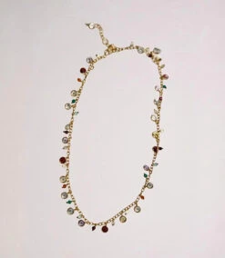 Multi Color Gemstone Necklace 11 Multi Color Gemstone Necklace -Karen Kane Store 8EAB46EB B6FB 4997 B57D 50A9F8DFF64F