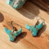 Longhorn Turquoise Earrings