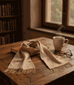 Merino Wool Fringed Scarf 14 Merino Wool Fringed Scarf -Karen Kane Store C5711154 8701 41E5 8DEB 8E90538EF777