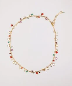 Multi Color Gemstone Necklace 10 Multi Color Gemstone Necklace -Karen Kane Store CC95EB1D 6735 4339 99DA 545618741CED