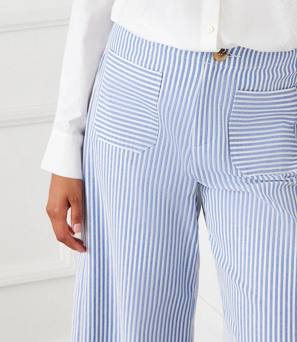 Stripe Cropped Pants 3 Stripe Cropped Pants - Image 3