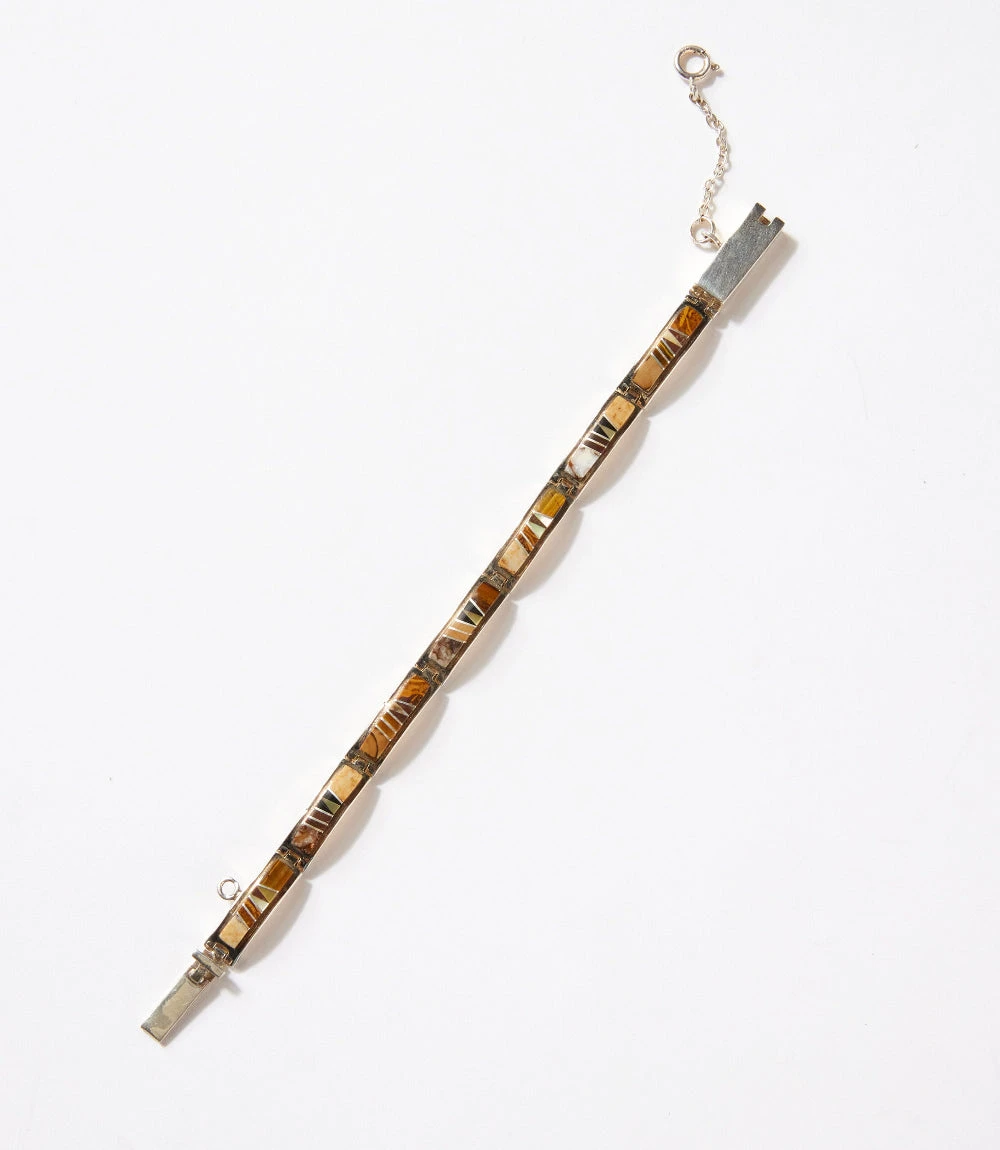 Boulder Turquoise Inlay Bracelet 3 Boulder Turquoise Inlay Bracelet - Image 3