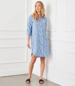 Stripe Shirtdress -Karen Kane Store E971DD59 5775 411E 938E 9B57FC8ADFBD
