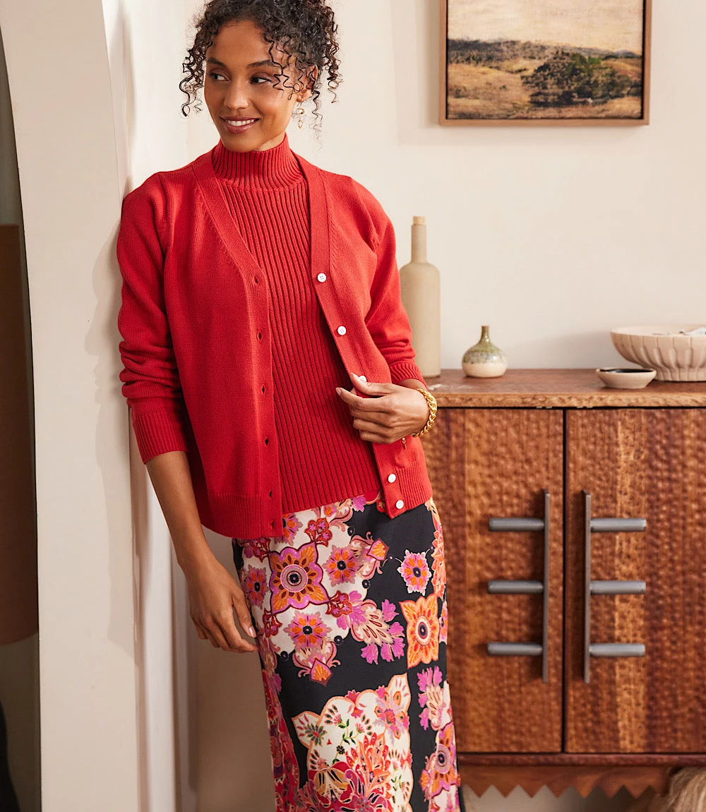 V-Neck Cardigan Sweater 9 V-Neck Cardigan Sweater - Image 9