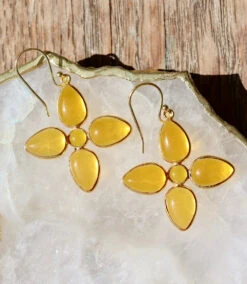 Dangling Gemstone Earrings -Karen Kane Store FullSizeRender 07b6716f 569f 4bc1 8e45 0900076e01e9