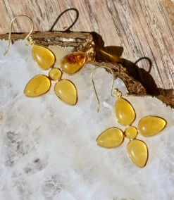 Dangling Gemstone Earrings -Karen Kane Store FullSizeRender f21c2035 3a64 4c9f 9299 8c95d63efc7b