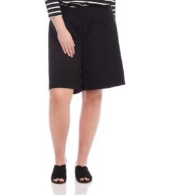Plus Size A-Line Shorts