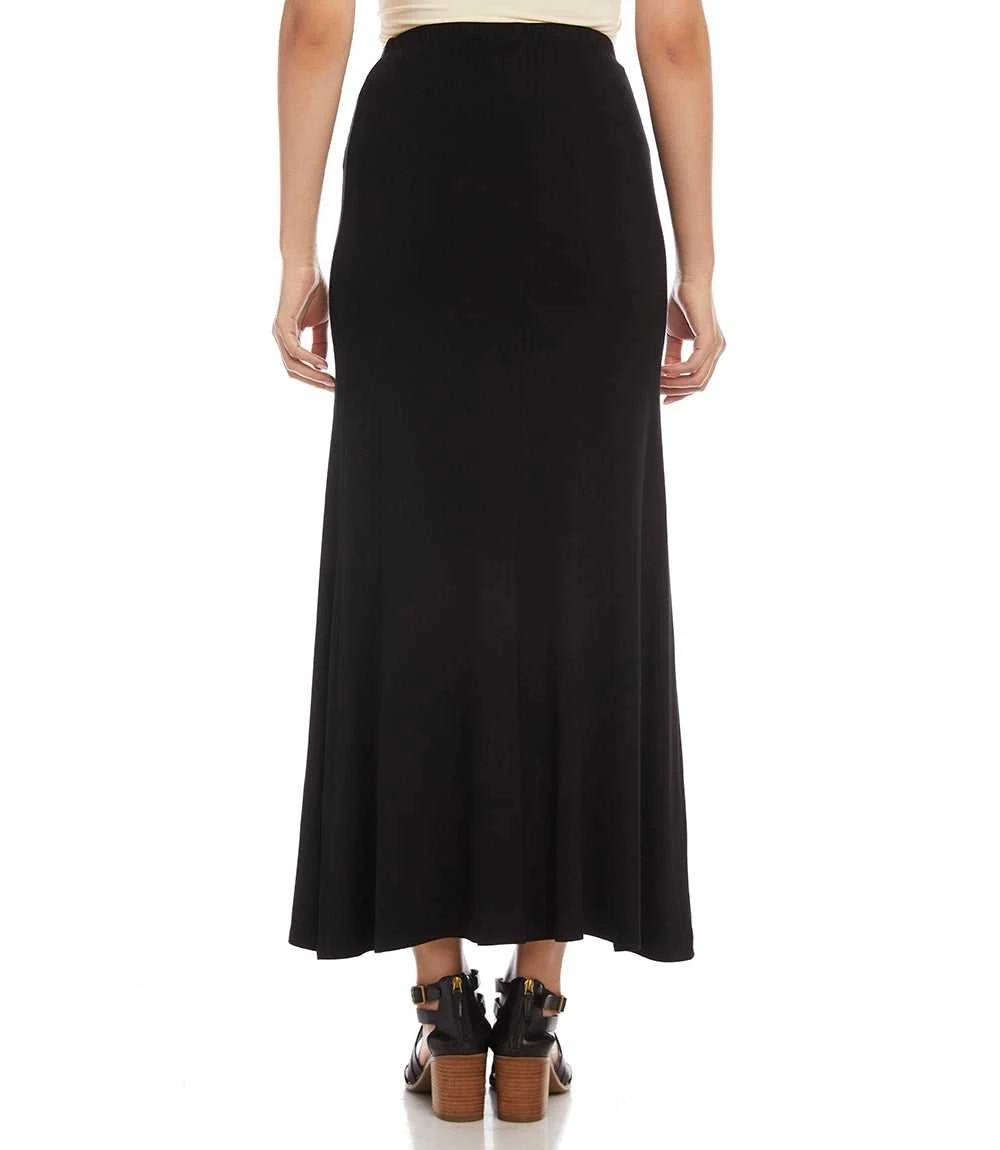 Pull On Maxi Flare Skirt 2 Pull On Maxi Flare Skirt - Image 2