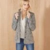 Petite Size Tweed Blazer