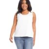 Plus Size Scoop Tank