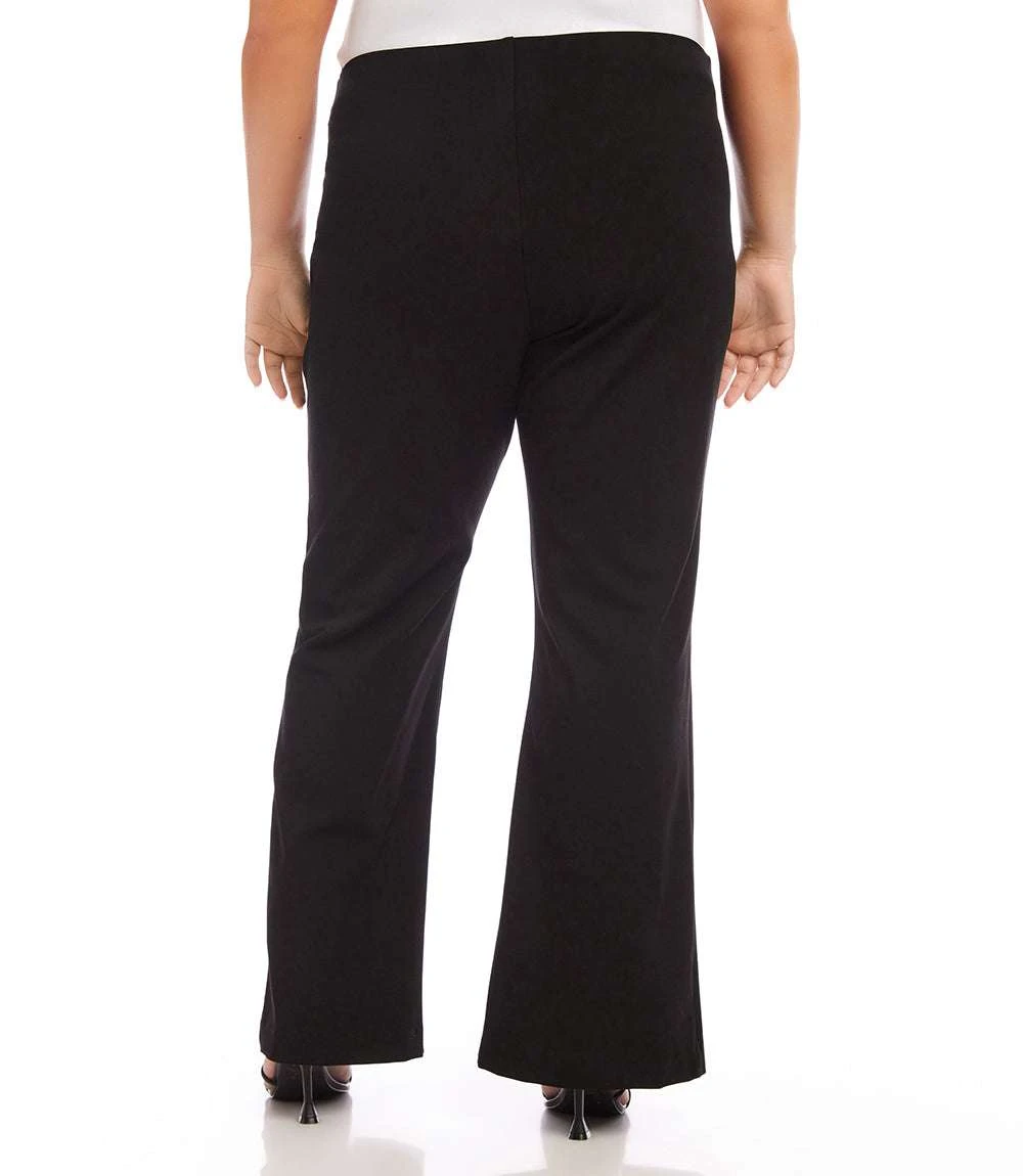 Plus Size Front Slit Pants 3 Plus Size Front Slit Pants - Image 3