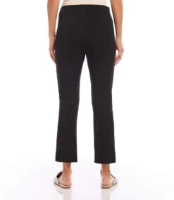 Cropped Pintuck Pants 6 Cropped Pintuck Pants -Karen Kane Store karenkane 2024 spring L09006P BLK 003