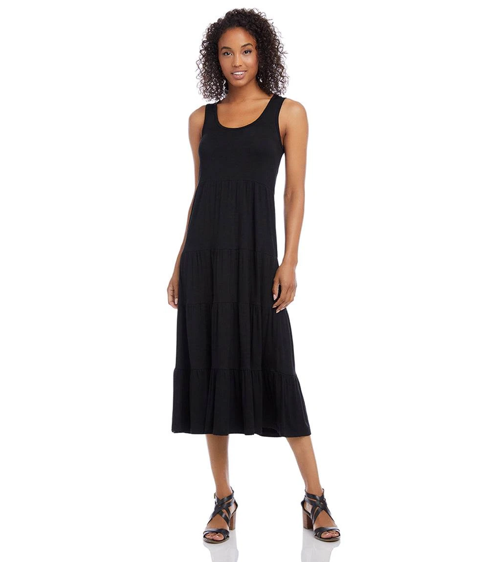 Tiered Midi Dress 2 Tiered Midi Dress - Image 2