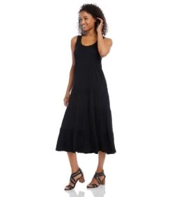 Tiered Midi Dress 8 Tiered Midi Dress -Karen Kane Store karenkane 2024 spring L13433 BLK 003 898dad1b 0607 4cdf 9d1b 21dfa37cc783