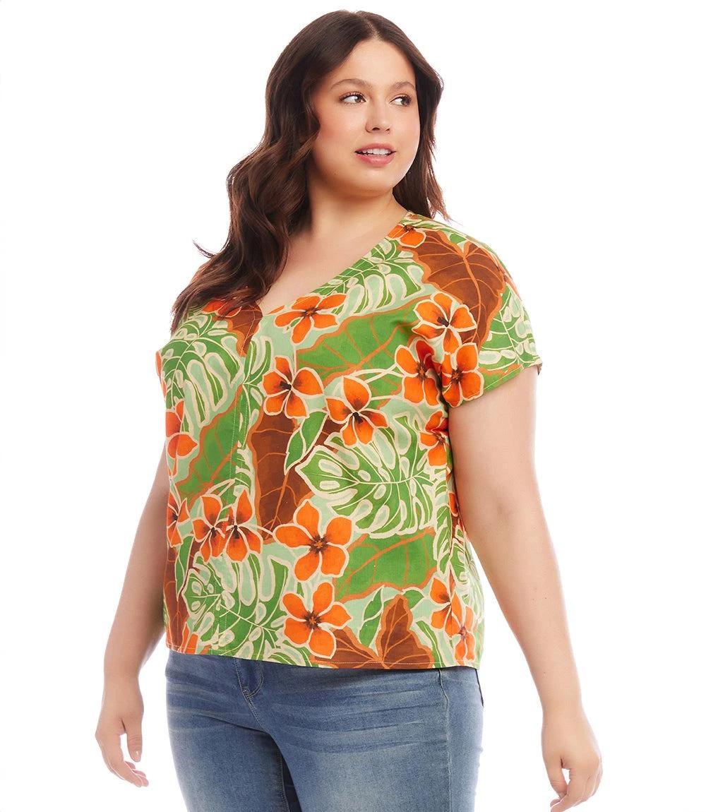 Plus Size Dolman Sleeve Top 2 Plus Size Dolman Sleeve Top - Image 2